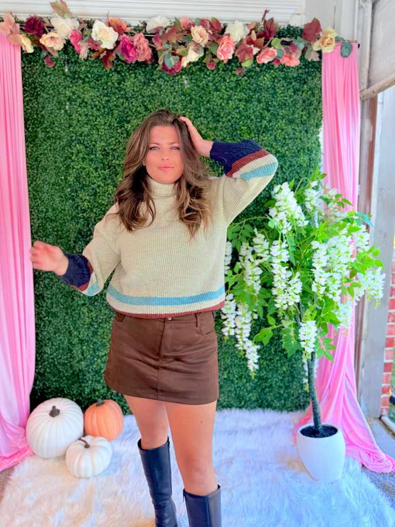 Stay True to You Sweater - Oatmeal