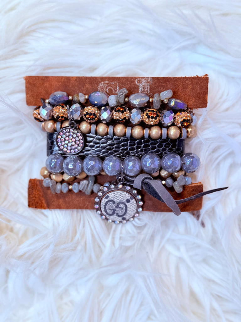 Dusk Navy Knights Bracelet Set