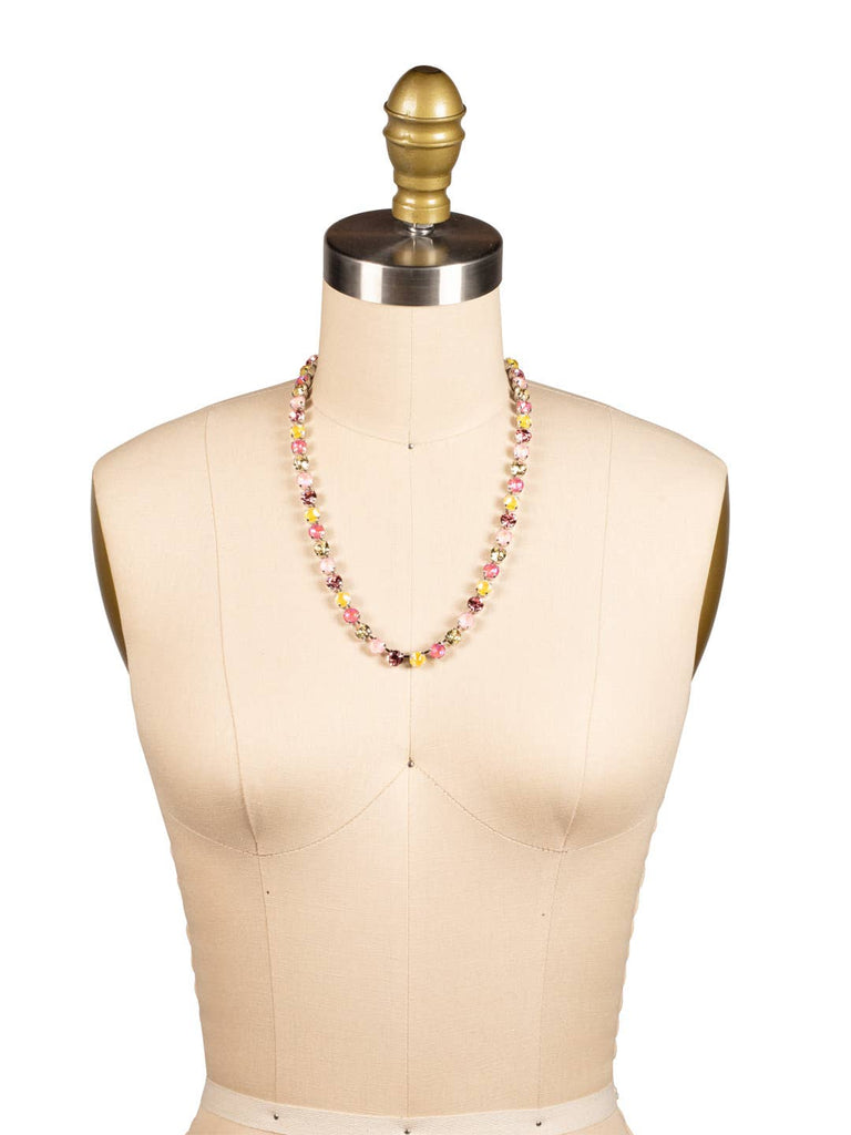 Matilda Tennis Necklace - NFJ4PDPPN: Pink