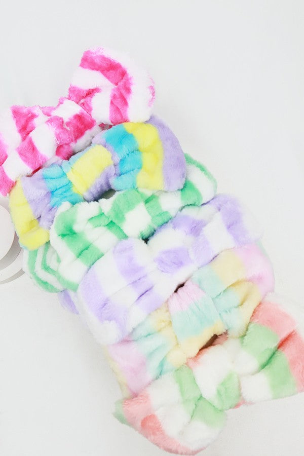 Soft Pastel Spa Bow Headband