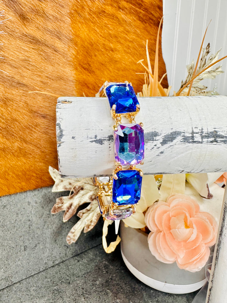 Aurora Single Ria Crystal Bracelet