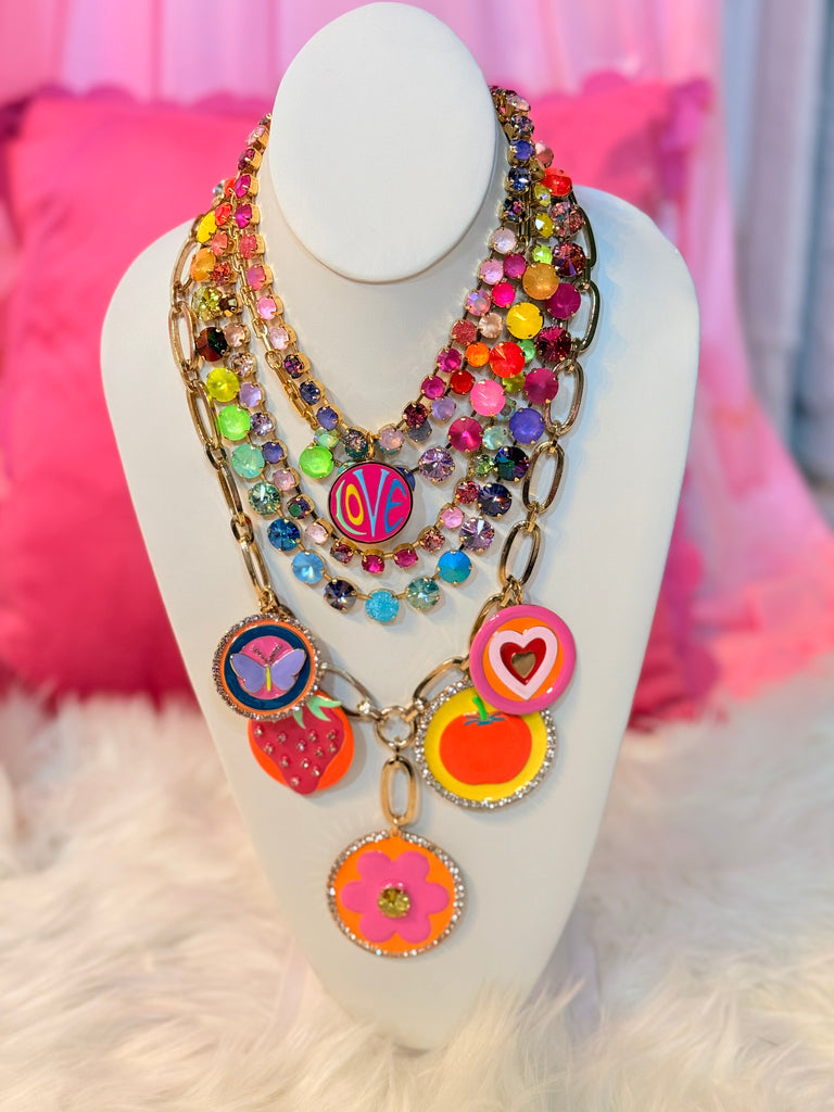 Candy Crush Gweneth Swarovski Necklace