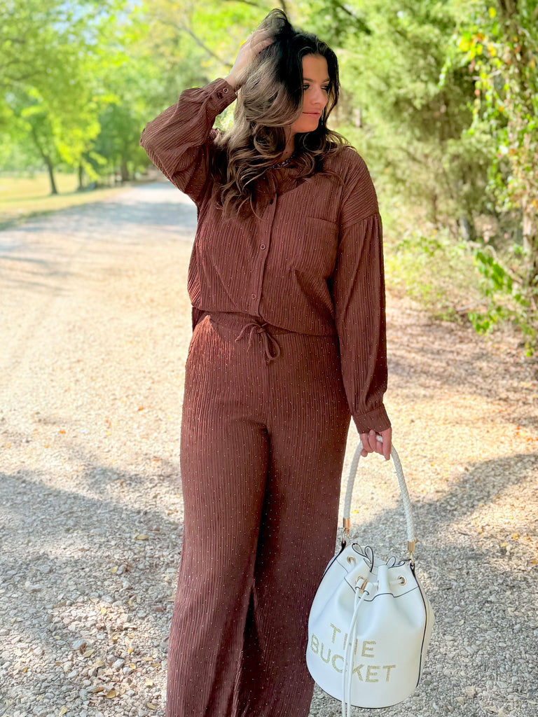 The Chic Serenity Set - Chestnut Brown