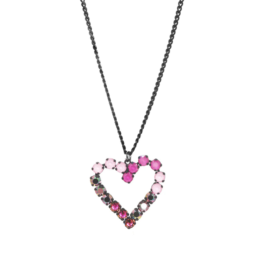 Mini Heart Berries & Smutt Necklace