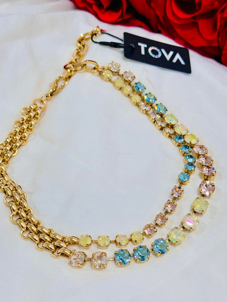 Champagne Shimmer Treyvon Necklace