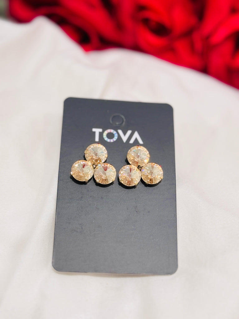 Champagne ~REYA~ Earring By TOVA