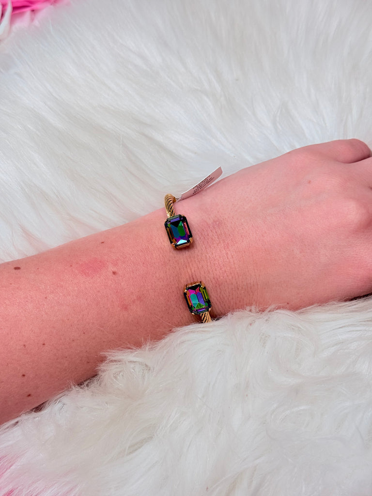 Charlotte Cuff In Rectangle Cut - Electrica