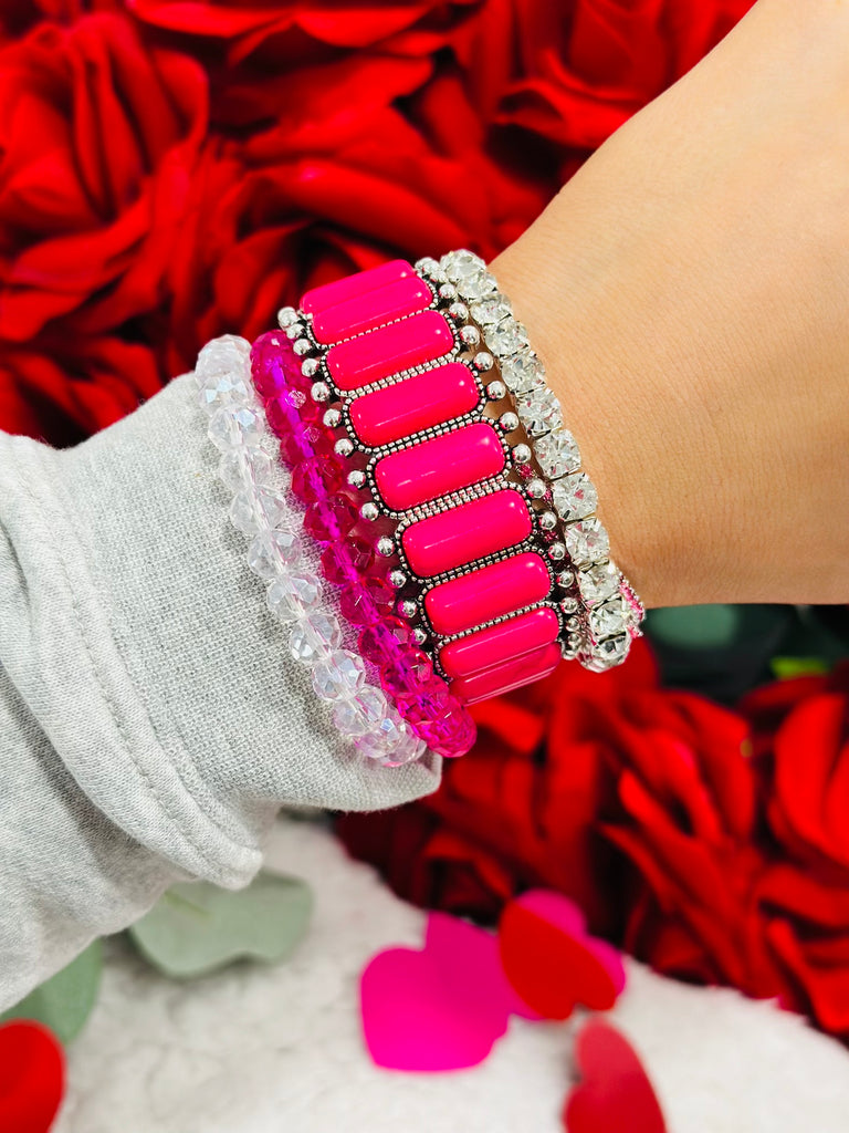Cowgirl Wannabe Concho Bracelet Stack