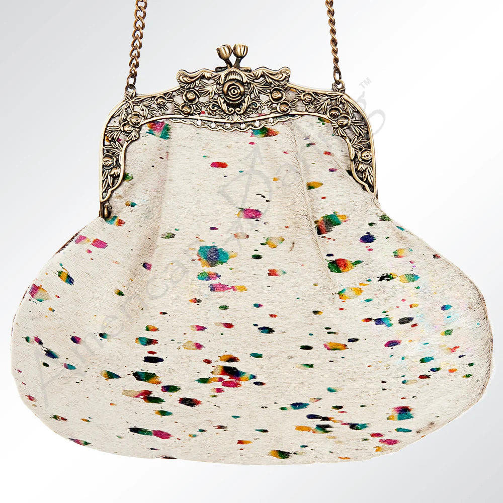 Pastel Unicorn Antique Western Purse