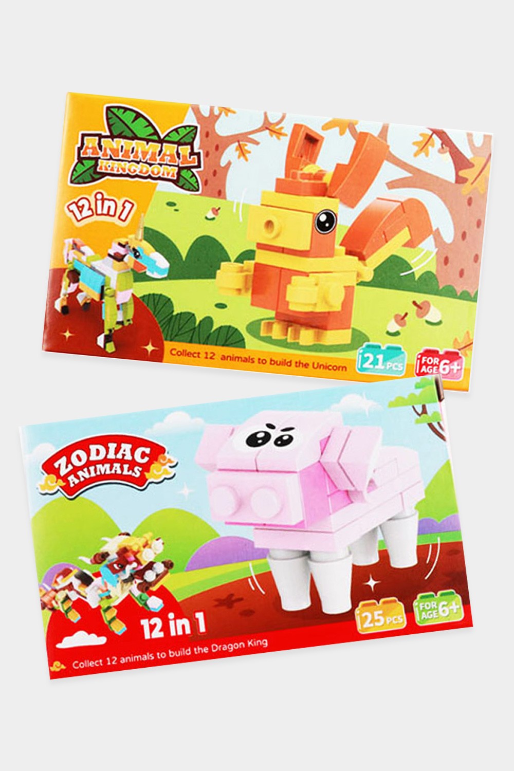 Kids Animal Kingdom Lego Building Gift