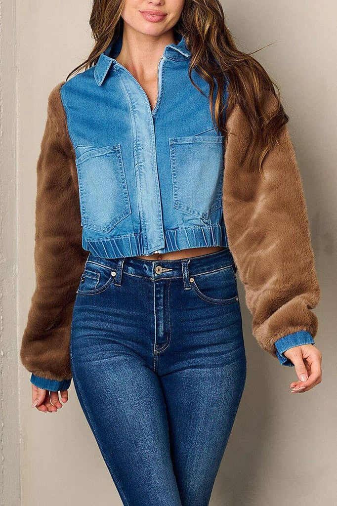 Northbound Sherpa Denim Jacket