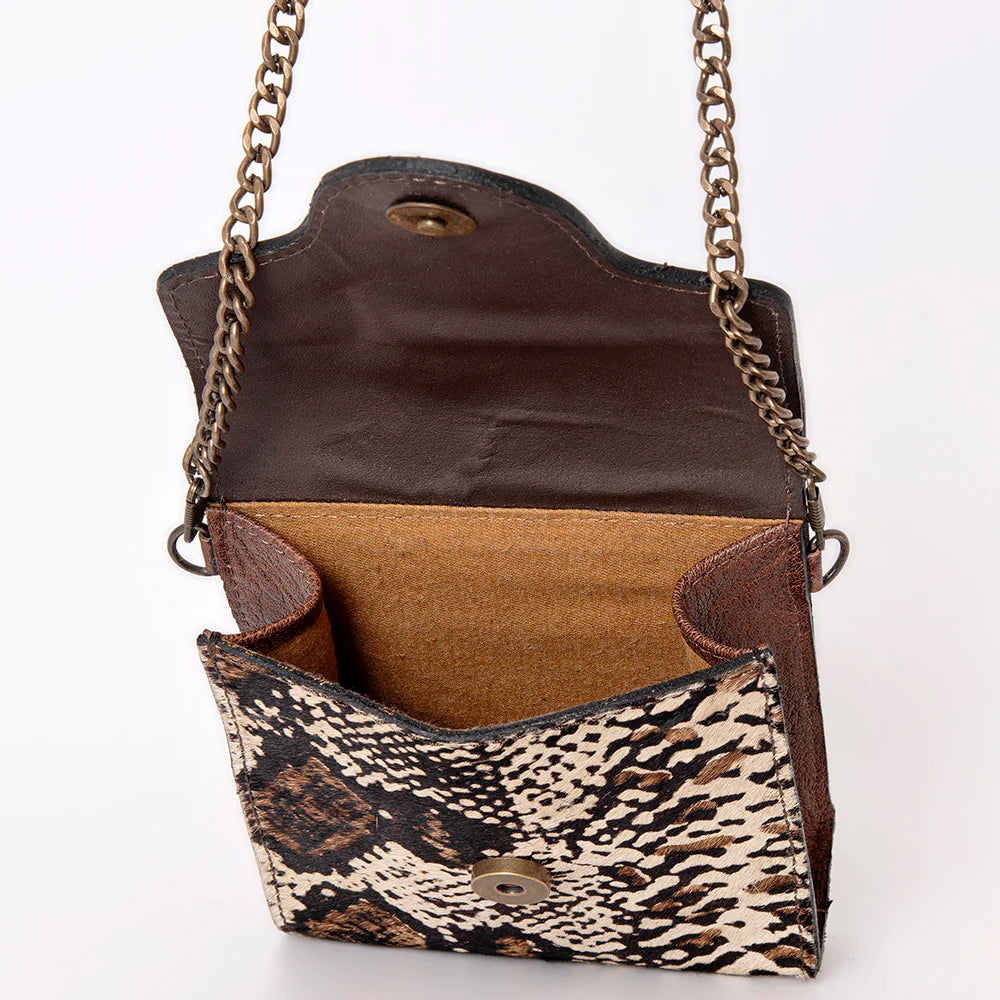 Sierra Desert Viper Hide & Leather Crossbody