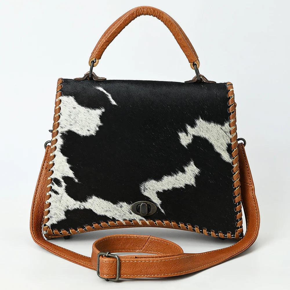 Ranch Right Cattle Hide Tote Handbag