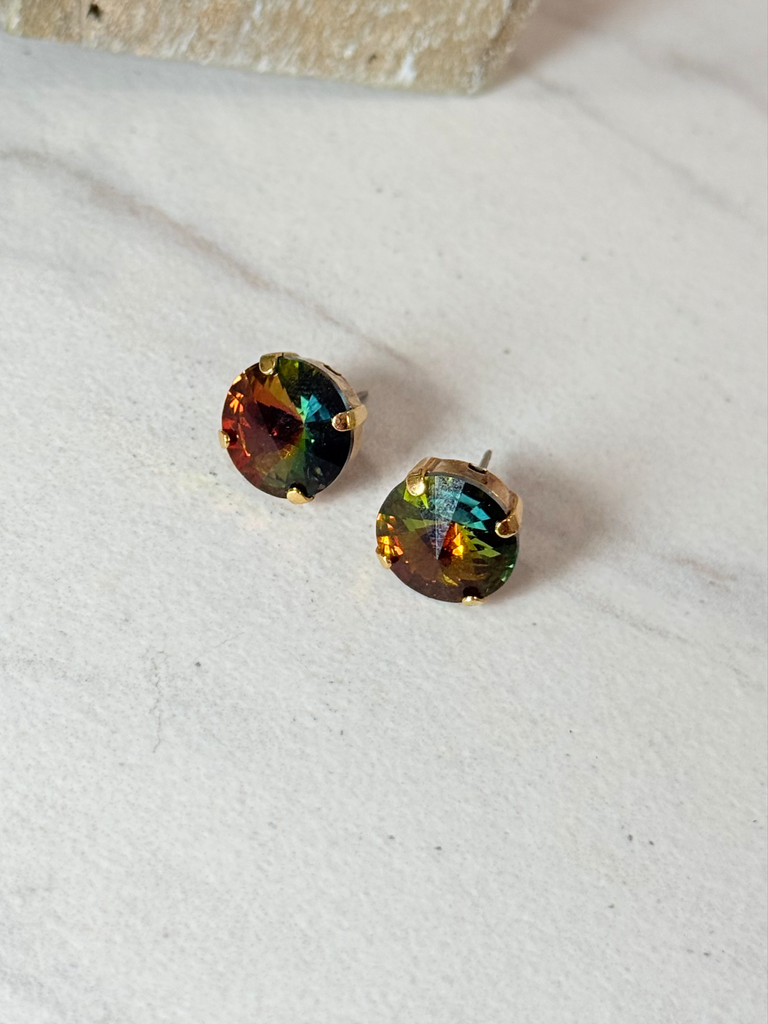 Swarovski The Basics Studs in Candy Crush in Golden Sahara