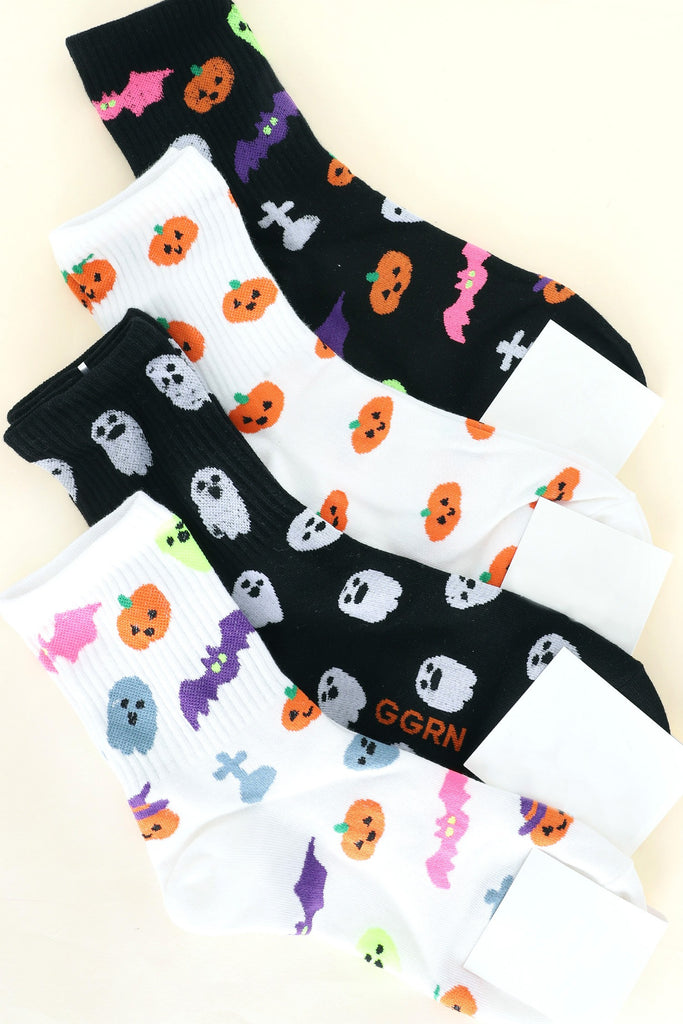 Happy Hallow Feeties Socks