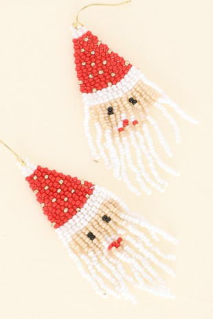 Santa's Delight Tassel Earrings