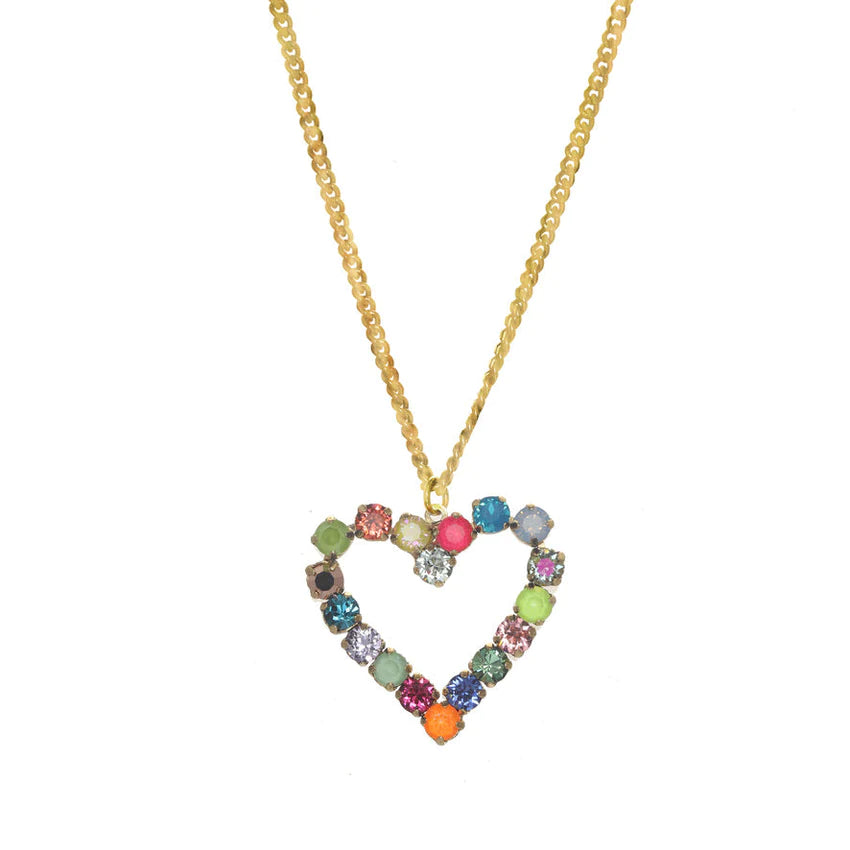 Antique Gold - Mini Heart POP Necklace
