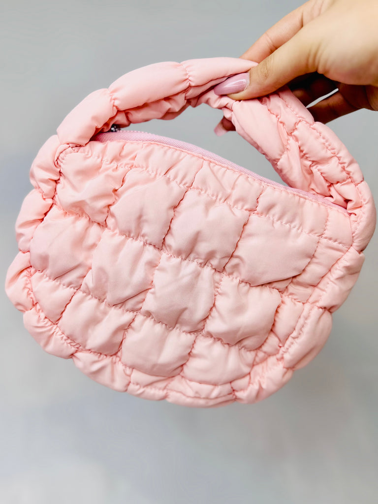 Quilted Micro Puffy Handbag