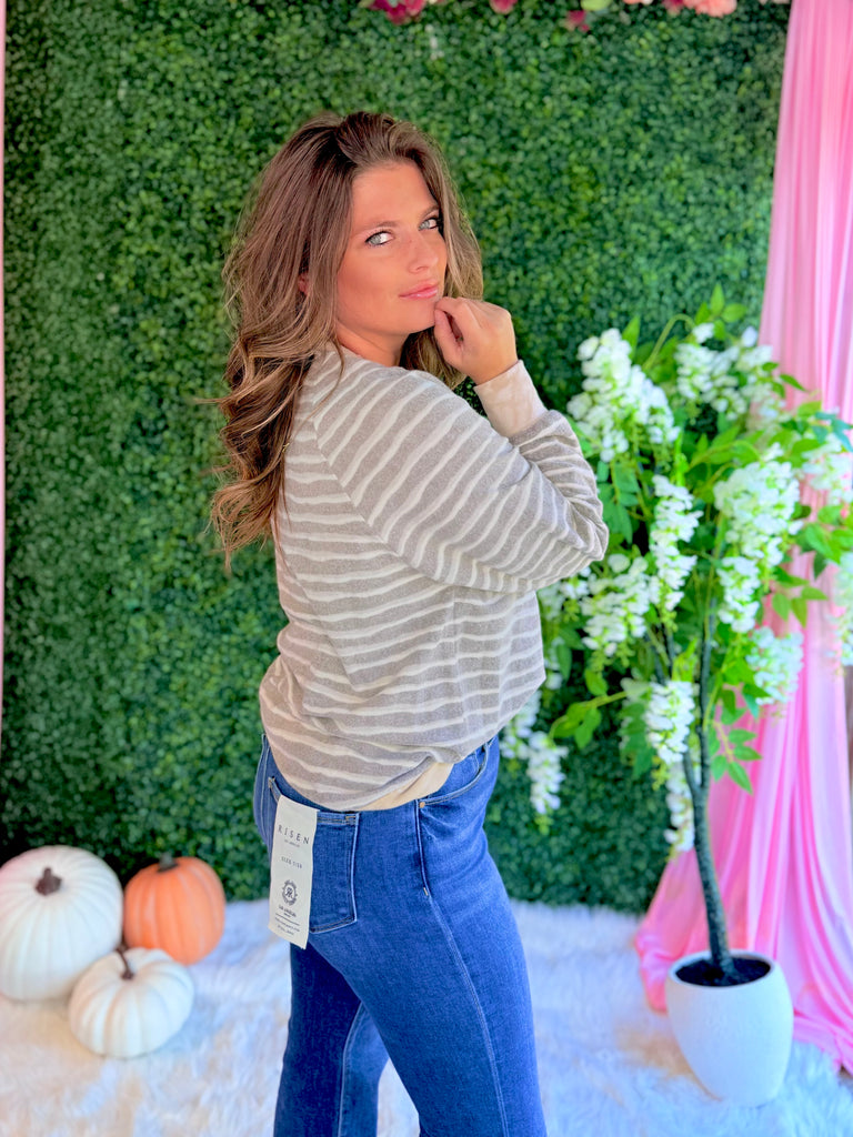 Looking For You Top - Taupe