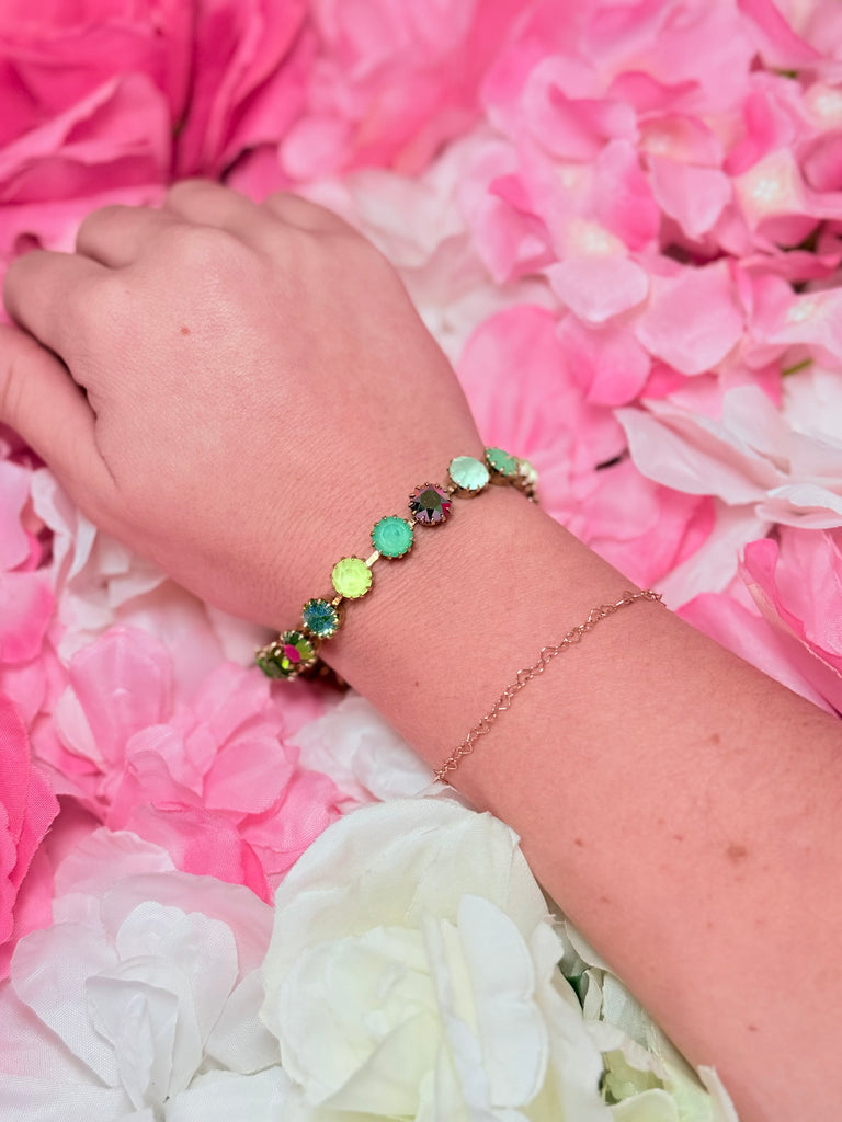 Chrisley Bracelet - Greens