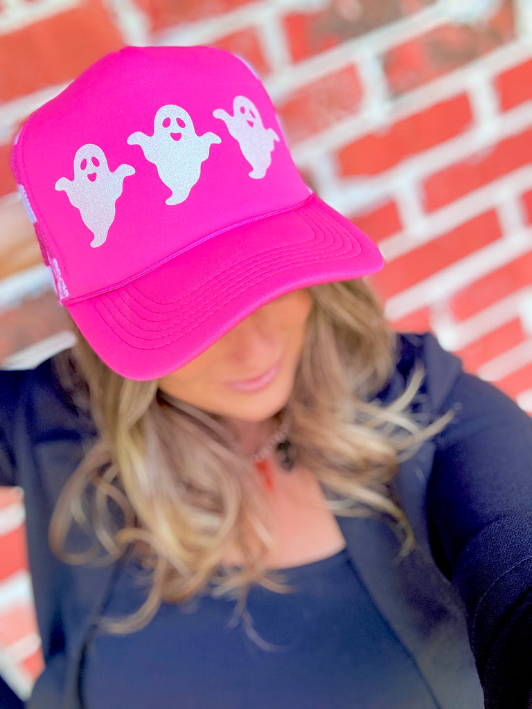 The Pink Ghosty Trucker Hat