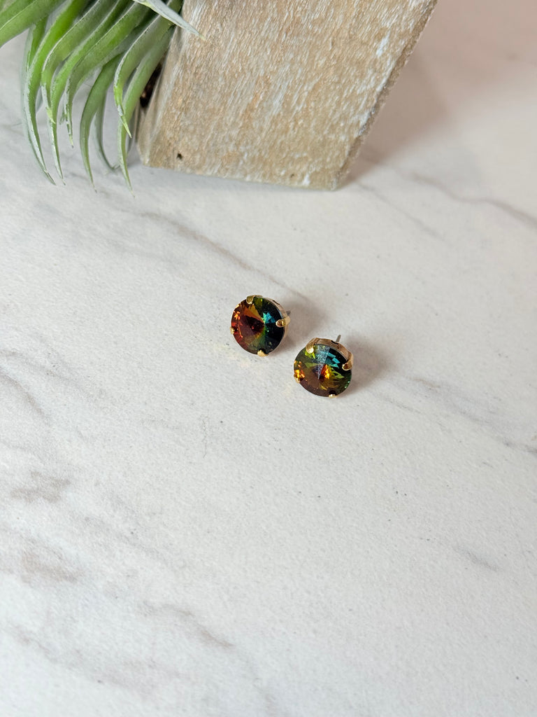 Swarovski The Basics Studs in Candy Crush in Golden Sahara