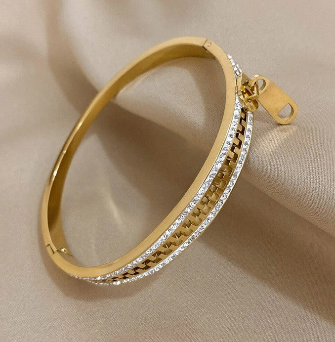 Can You Zip Me 18K Bracelet - Gold