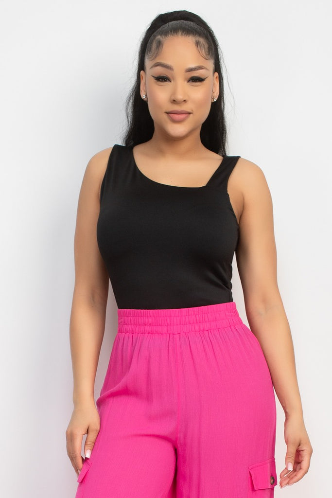 Dare to be Casual Cami Tank Top in Black