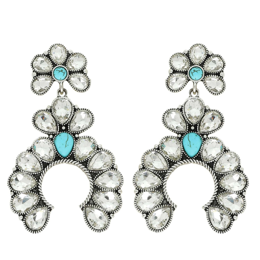 Keep It Rowdy AB Concho Western Earrings