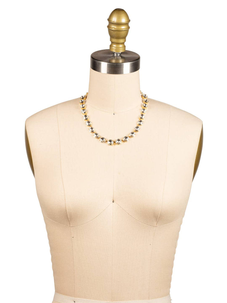 Mara Choker Tennis Necklace -  Clear