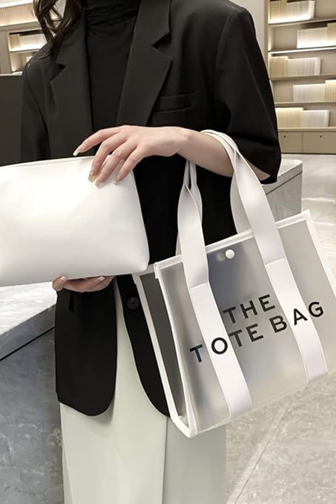 White Clear The Tote Bag (Copy)