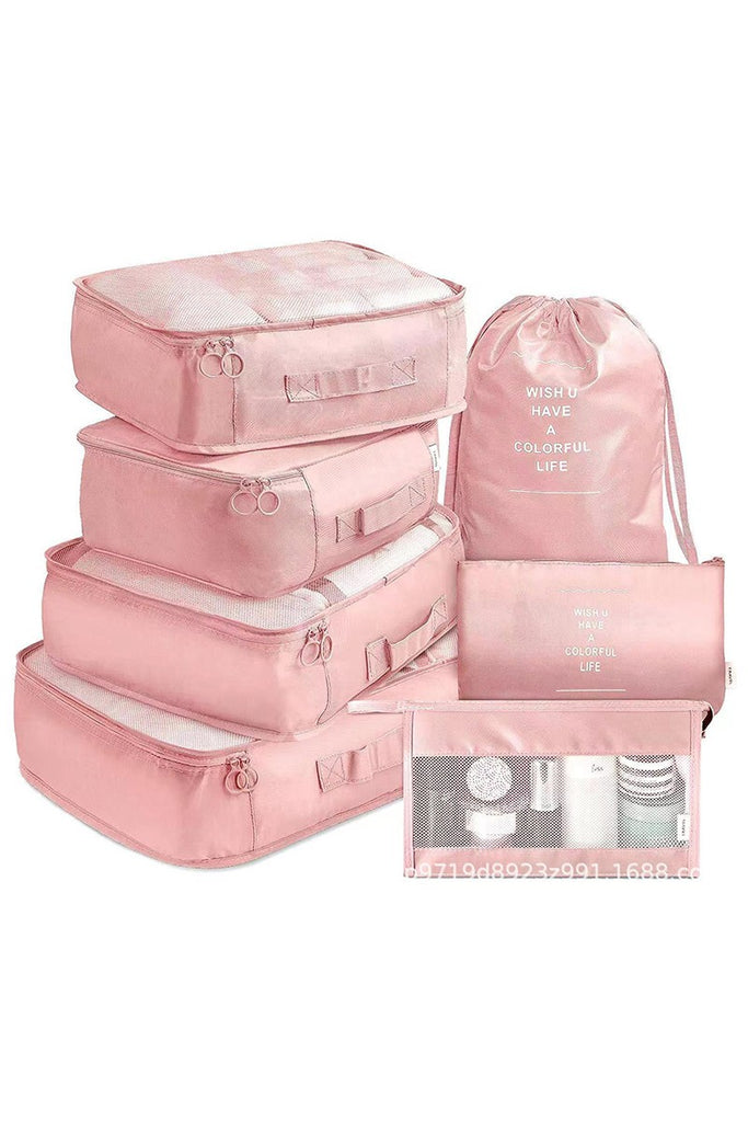 Travel Organizer Bags- Blushed Pink