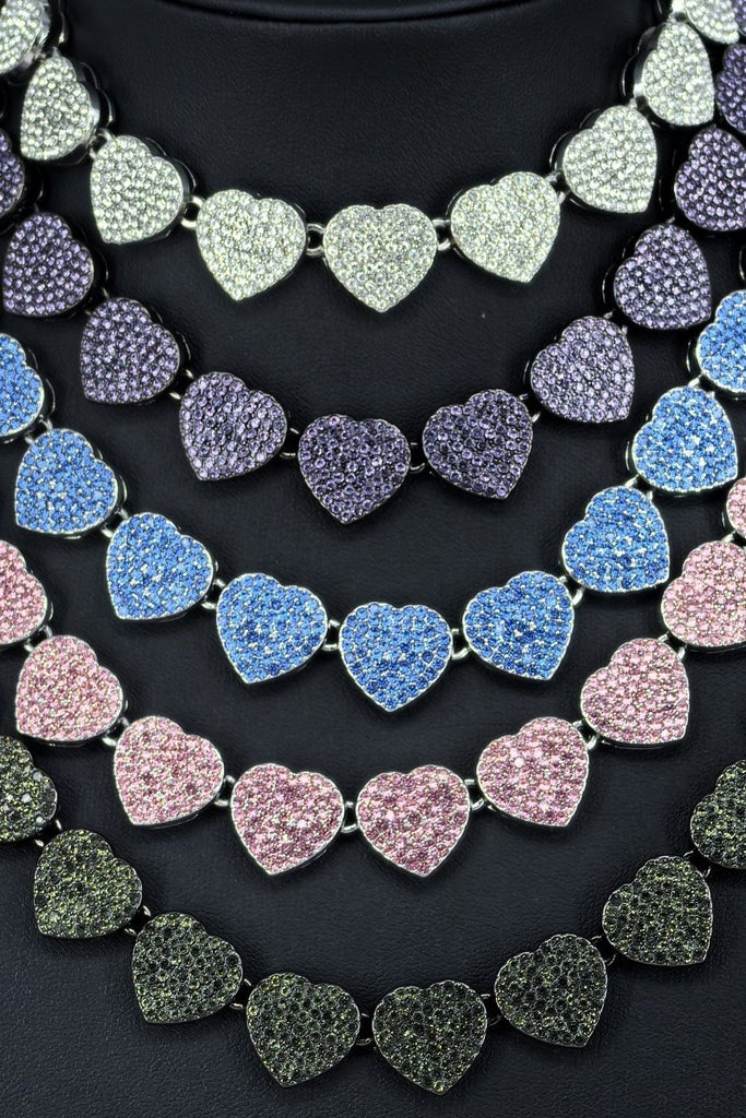Heart Me Rhinestone Crystal Bracelet