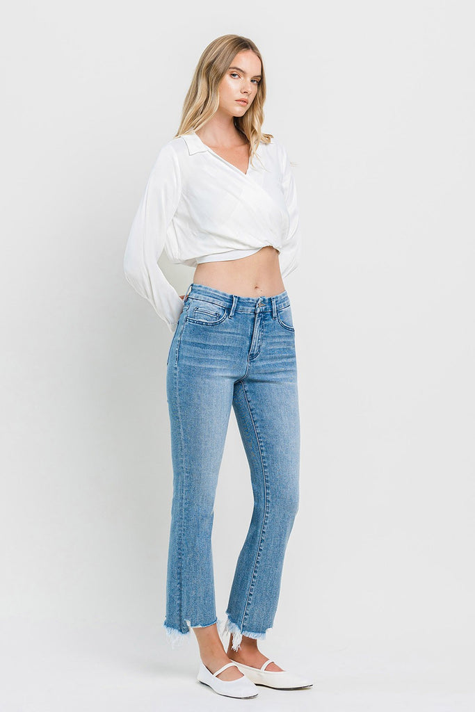 Kickin’ Cute High Rise Flares Denims