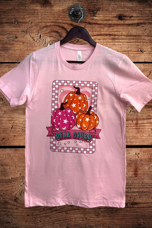 Dear Gourd Pink Pumpkin Graphic Tee