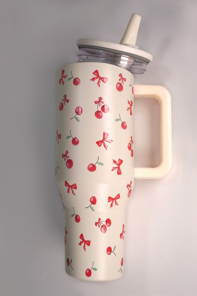 Cherry Pop 40oz Stainless Still Trendy Tumbler Cup