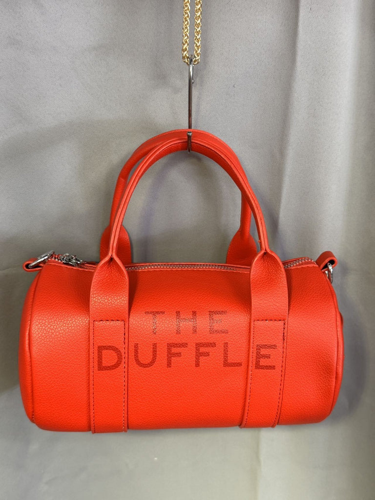 Red- The Duffle Bag Patent Leather Purse