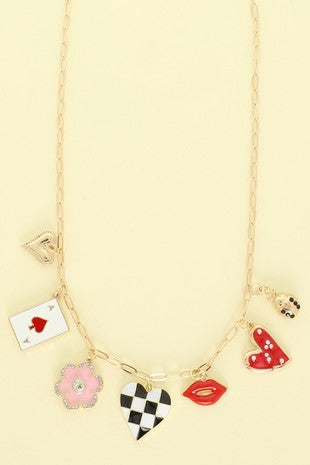 Romance Season Charm Necklace