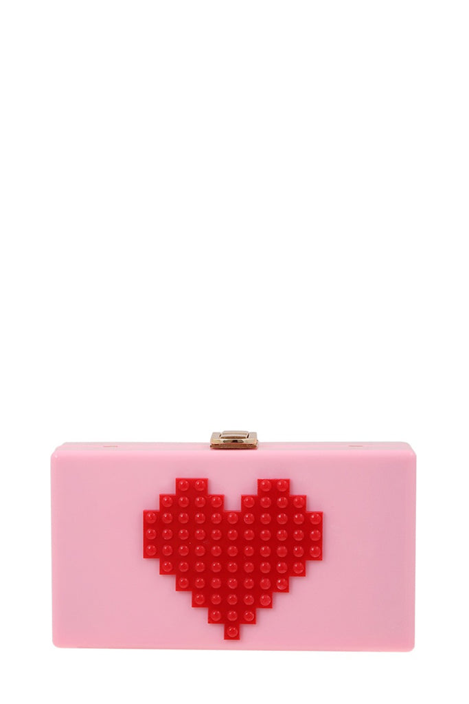 Love Byte Pixel Clutch