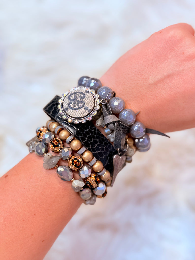 Dusk Navy Knights Bracelet Set