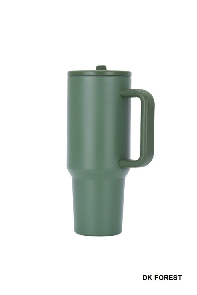 Busy Babe 40oz Tumbler - Forest Green