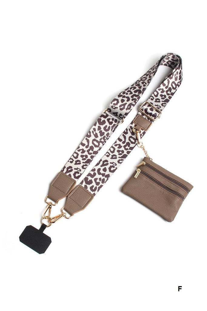 Clip & Go Crossbody Duo – Phone Strap + Wallet