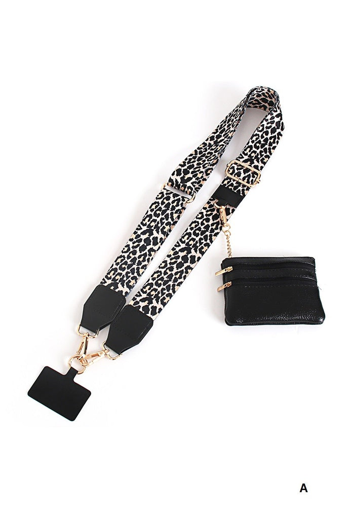 Clip & Go Crossbody Duo – Phone Strap + Wallet