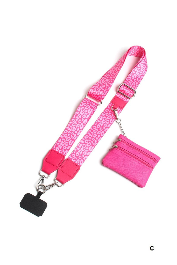 Clip & Go Crossbody Duo – Phone Strap + Wallet