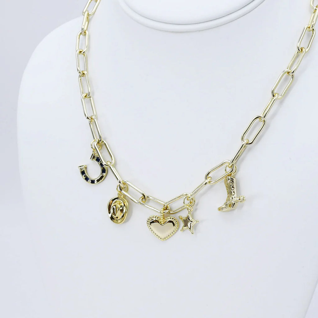 Rodeo Radiance Charm Necklace