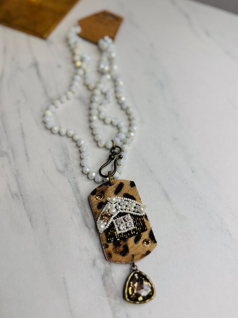 Ginger Holiday Home Charm Necklace