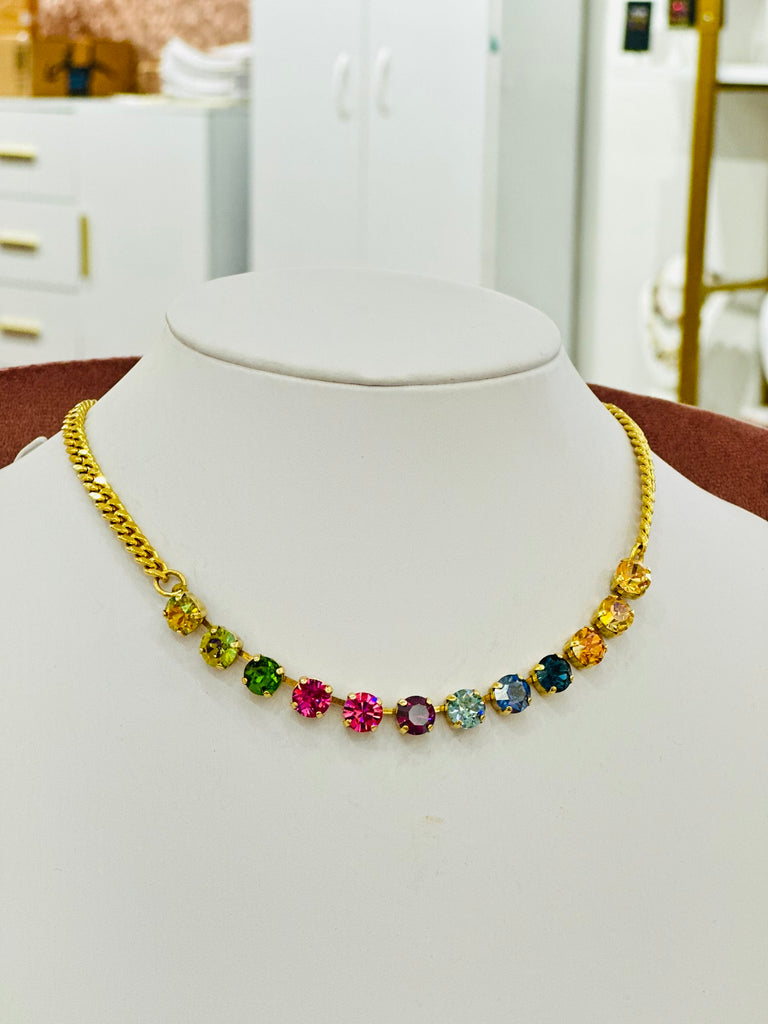 Bohemian Mini Oakland Swarovski Necklace