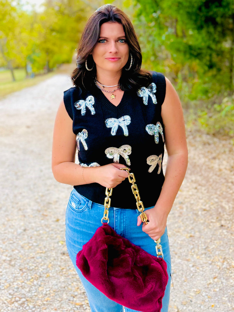 Fluff It Up Faux Fur Crossbody