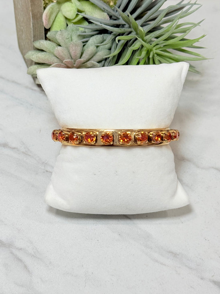 Kelly Swarovski Cuff Bracelet Chilli Pepper