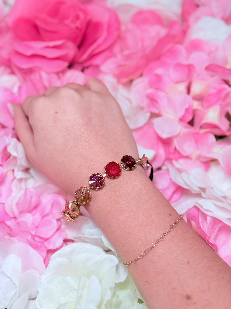 Midori Bracelet - Red Rosies